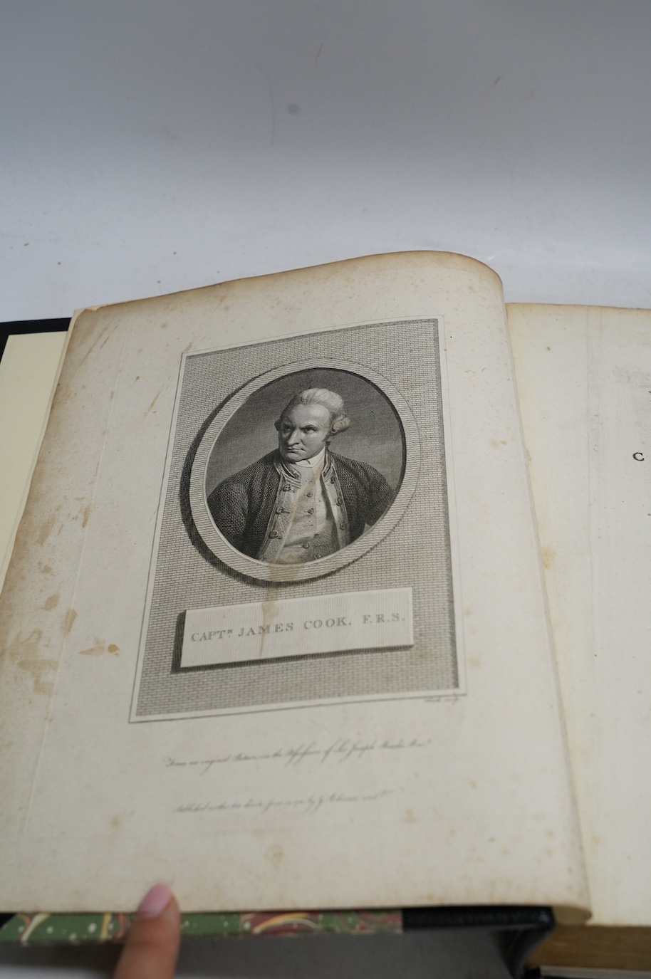 Kippis, Andrew - The Life of Captain Cook. 1st edition, 4to., portrait frontis, G. Nichol, G.G.J. and J. Robinson, London 1788, The first published biography of Cook.
